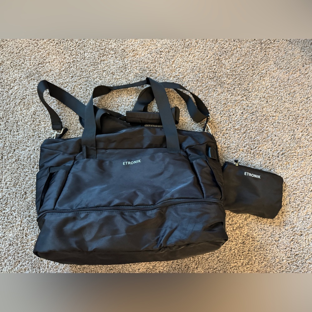 New Black Weekender Bag